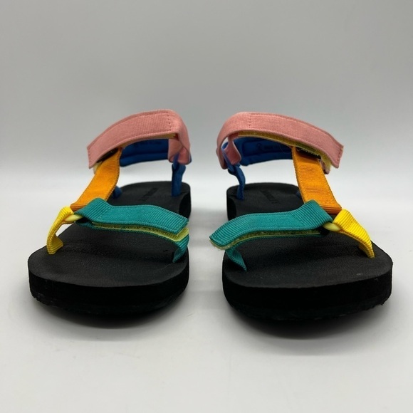 MUBOLIY WOMENS COLORFUL STRAPPY ADVENTURE SANDALS SIZE 8 - Picture 6 of 11